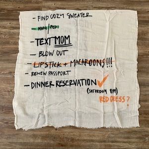 🔥Banana Republic ‘Sunday List’ Blanket Scarf